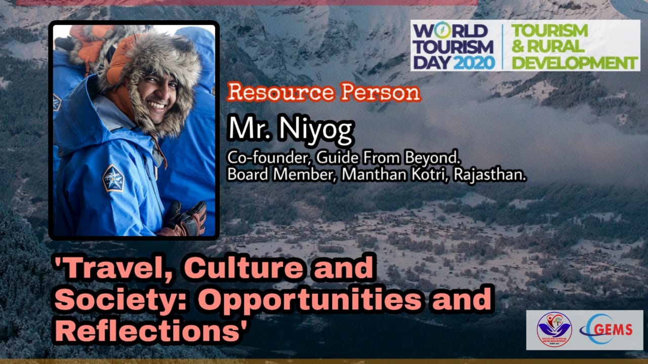 Webinar On Travel, Culture and Society: Opportunities and Reflections