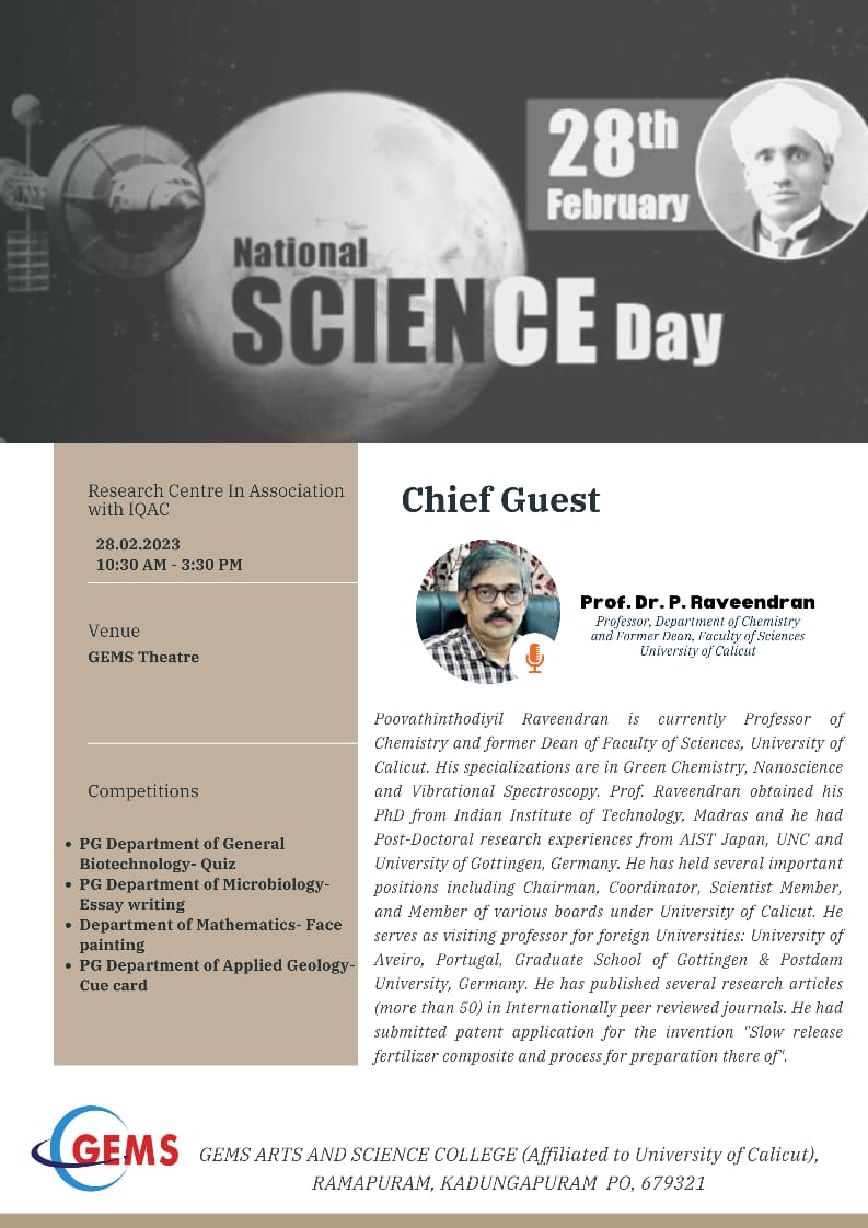 National Science Day Celebration - 2023