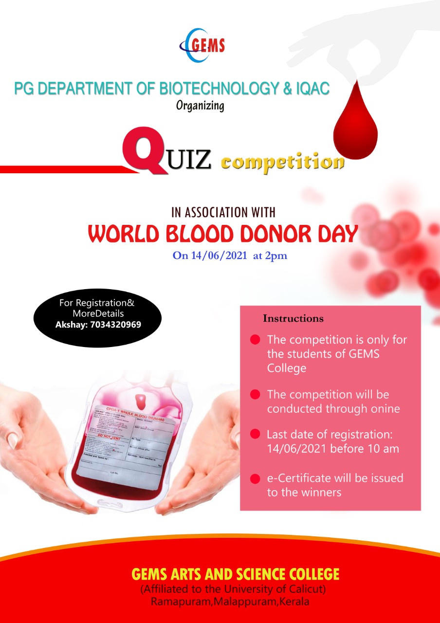 WORLD BLOOD DONORS DAY CELEBRATION