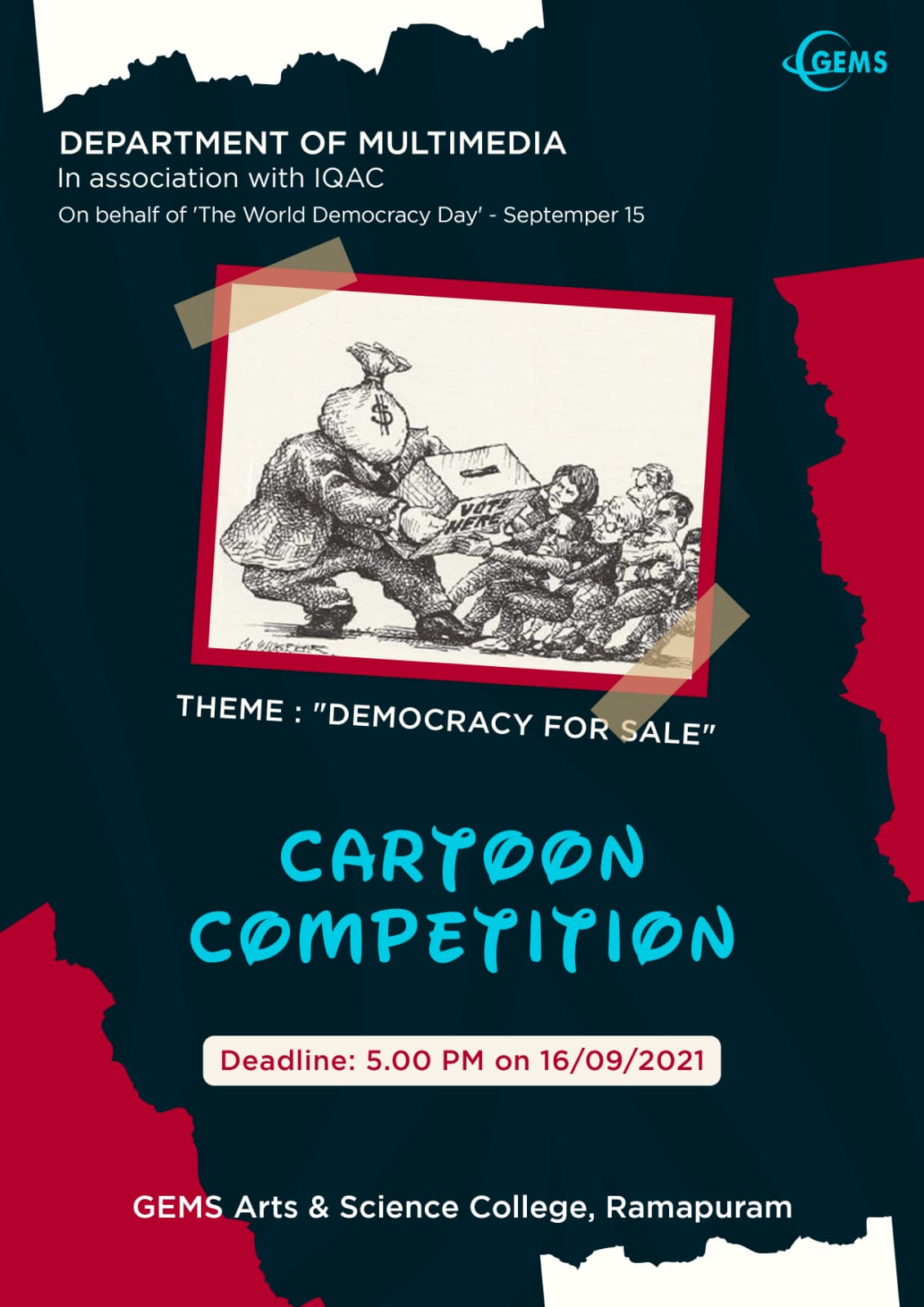 International Day for Democracy: Cartoon Competition