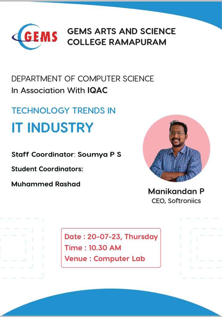 TECHNOLOGY TRENDS IN IT INDUSTRY