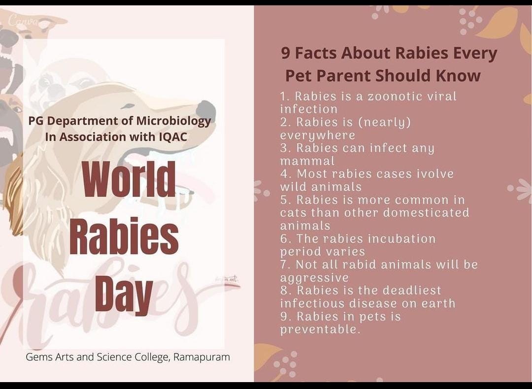 World Rabies Day – e poster release