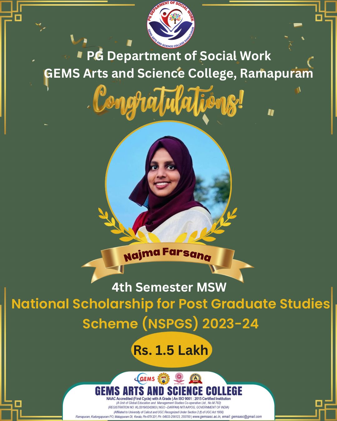 Congratulations