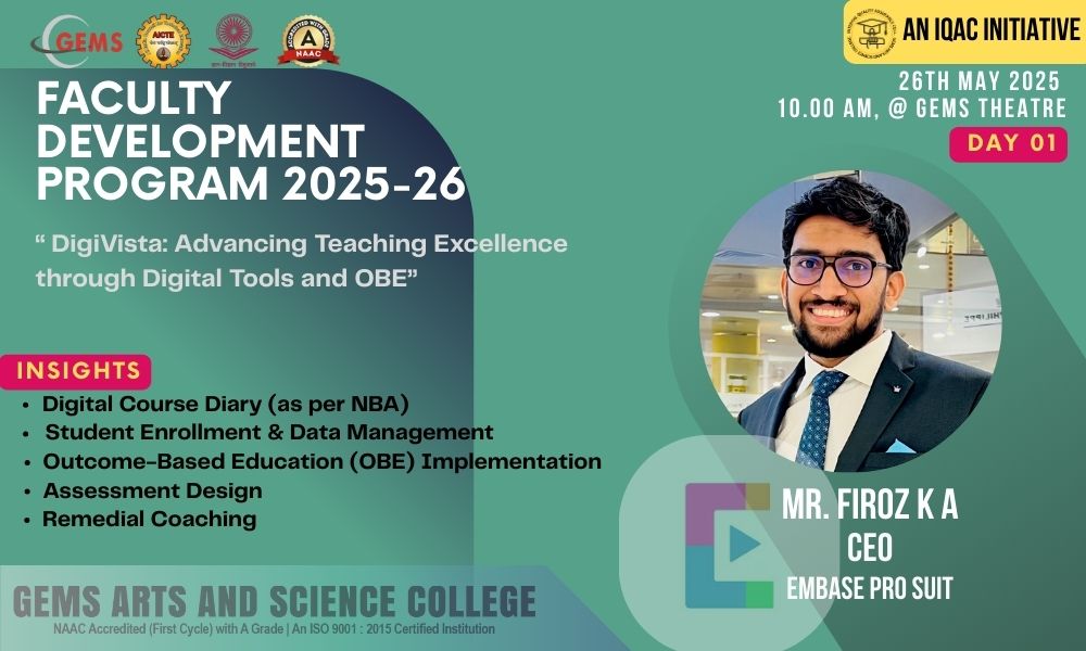 Faculty Development Program 2025-26