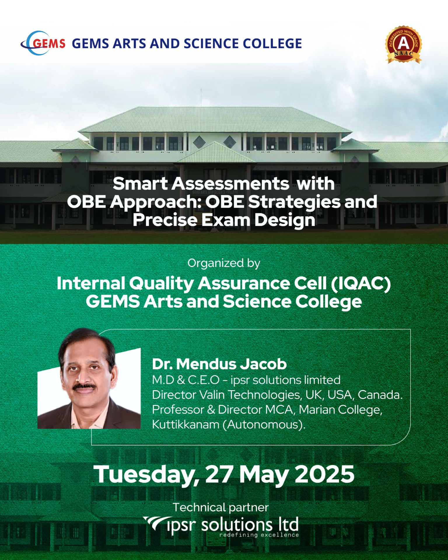 Smart Assessments with OBE Approach: OBE Strategies and Precise Exam Design