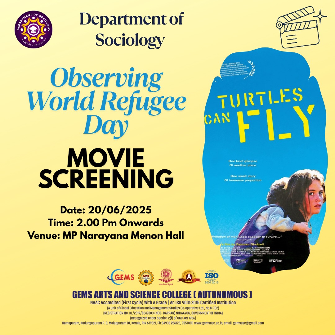 MOVIE SCREENING - OBSERVING WORLD REFUGEE DAY