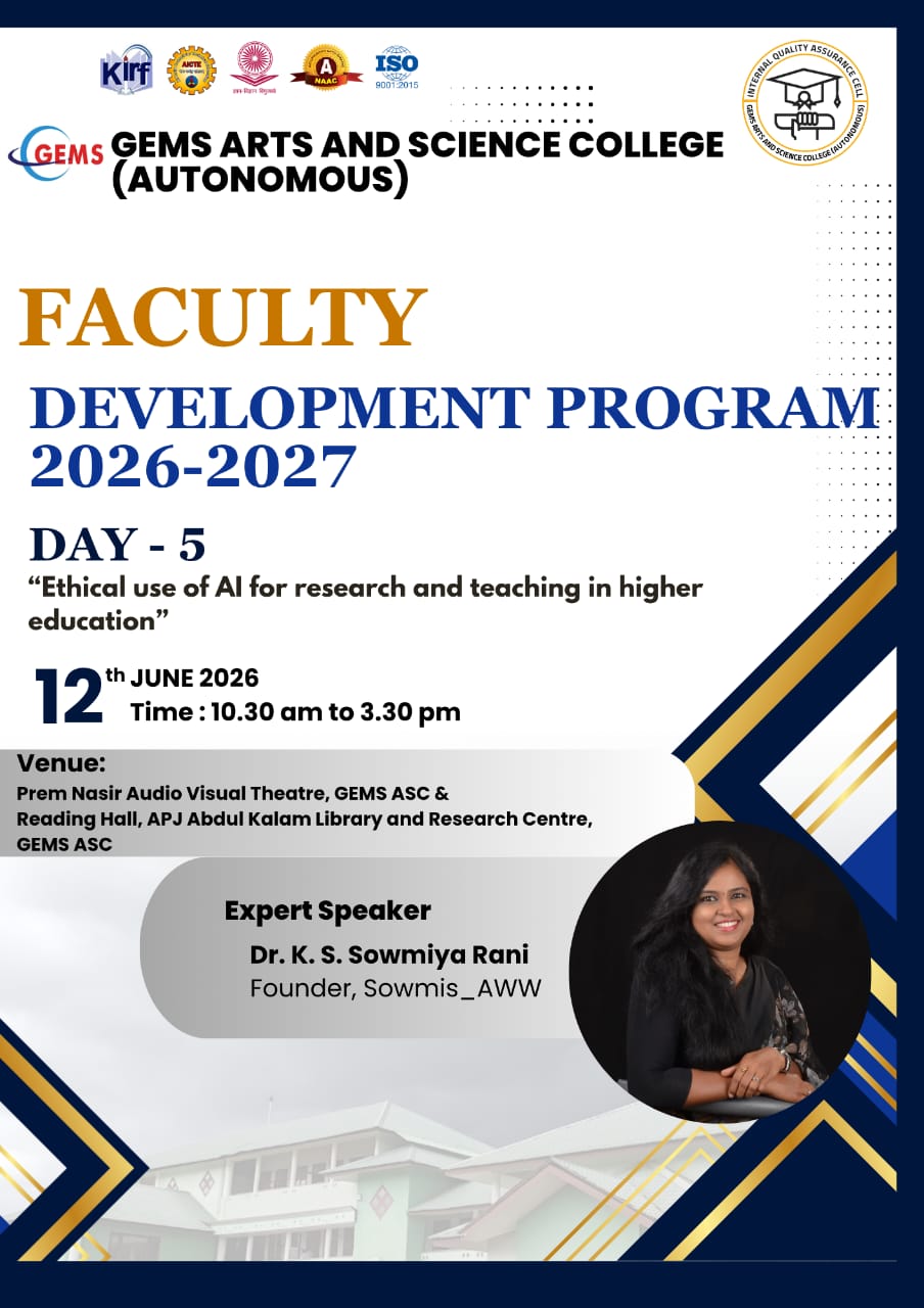 Faculty Development Program 2026-27- Day 5