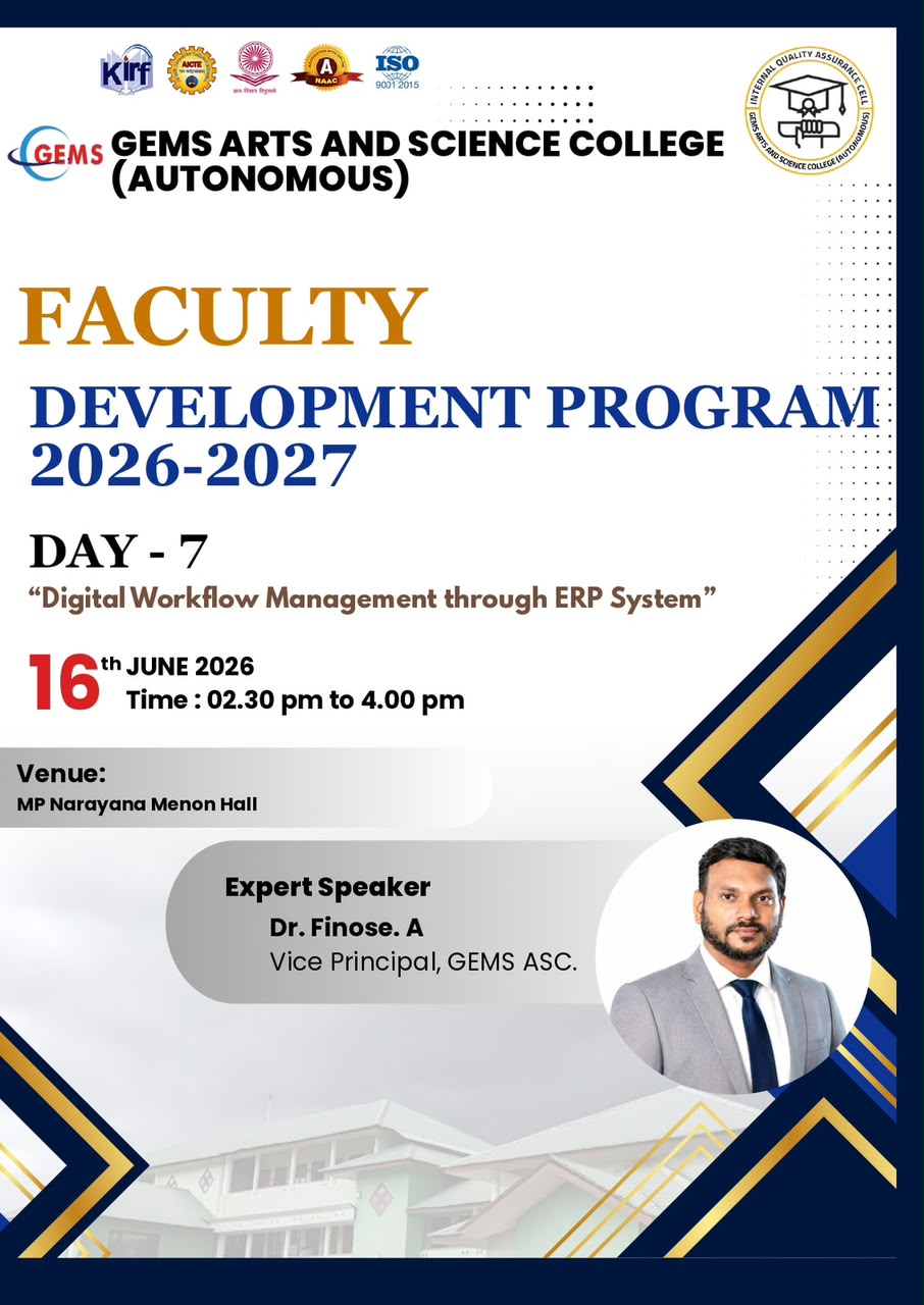 Day 7 - Faculty Development Program (FDP) 2026–2027