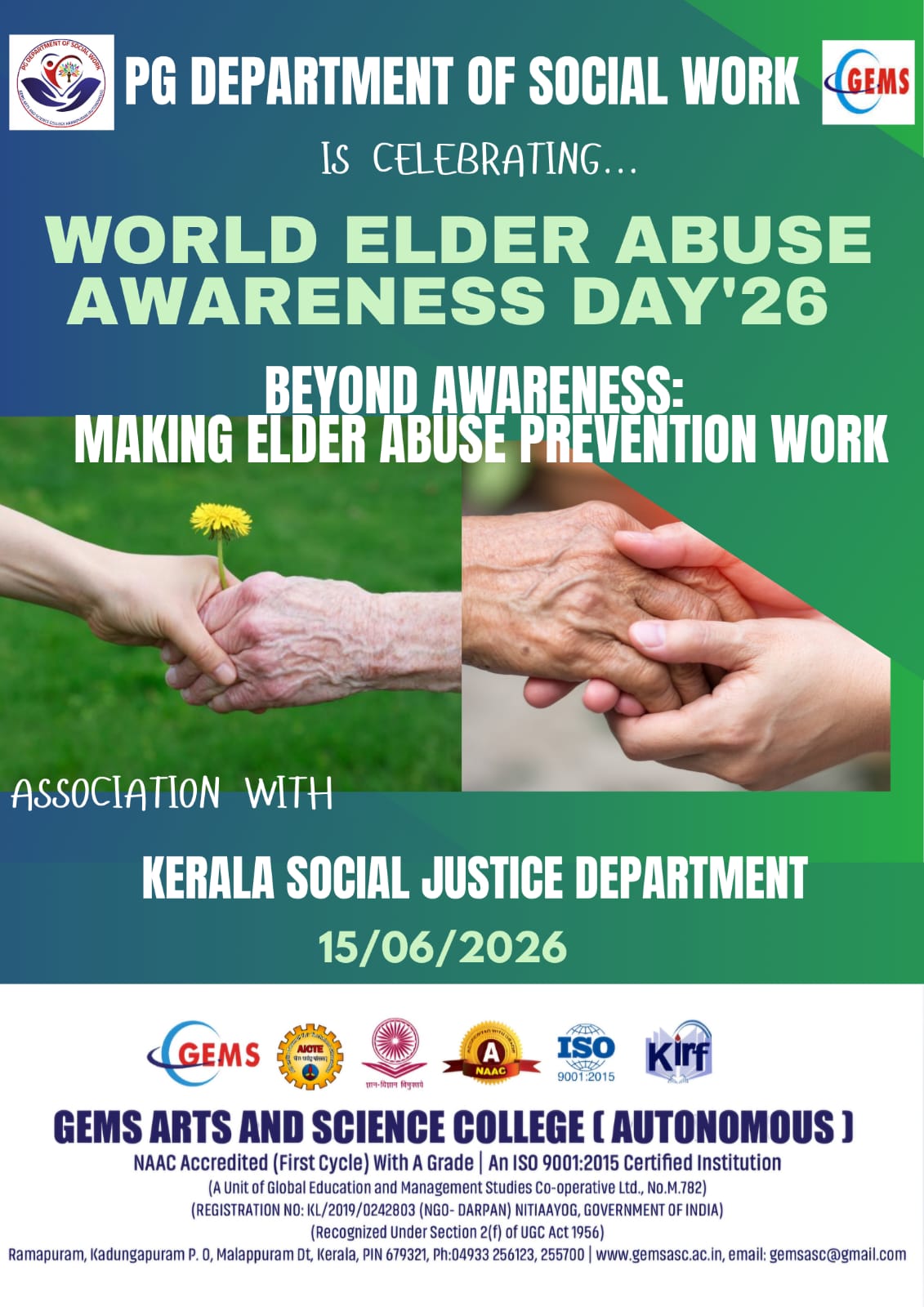 Celebrated World Elder Abuse Awareness Day 2026