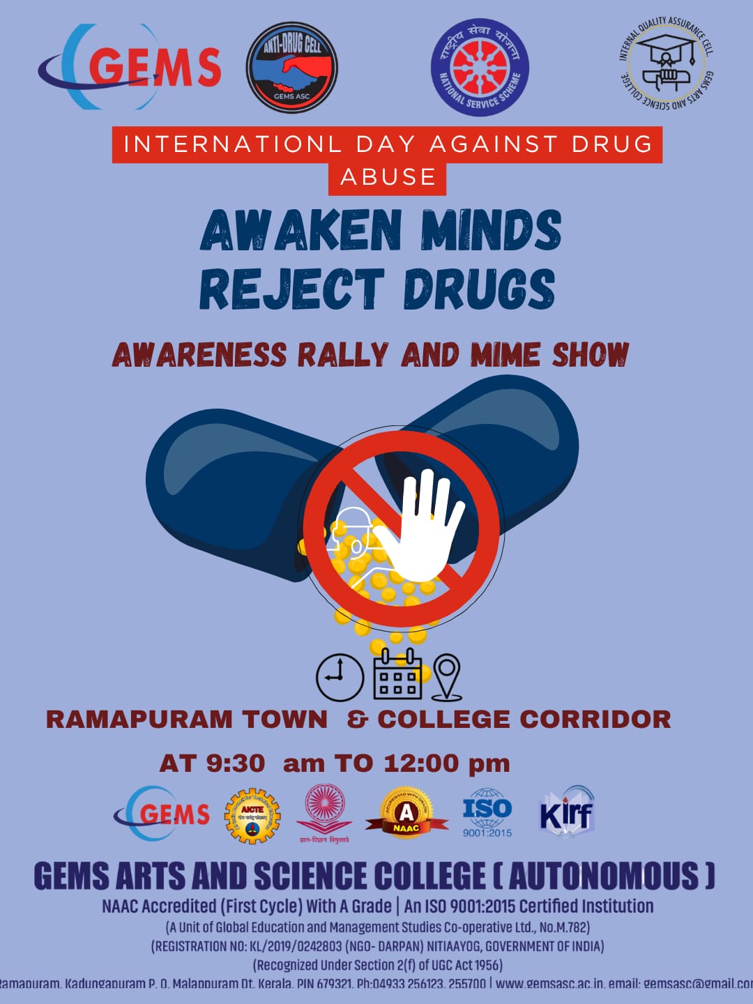 Awareness Rally and Mime Show