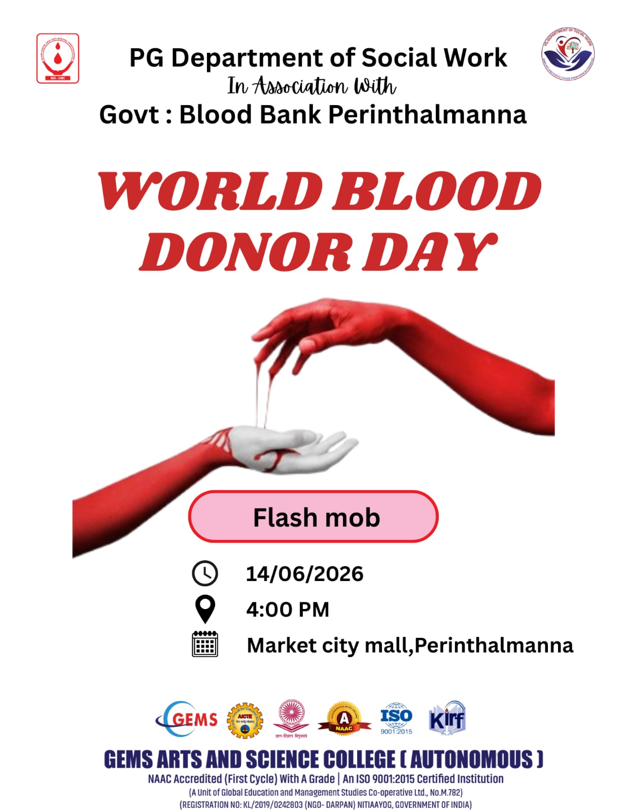 Flash Mob Awareness Programme