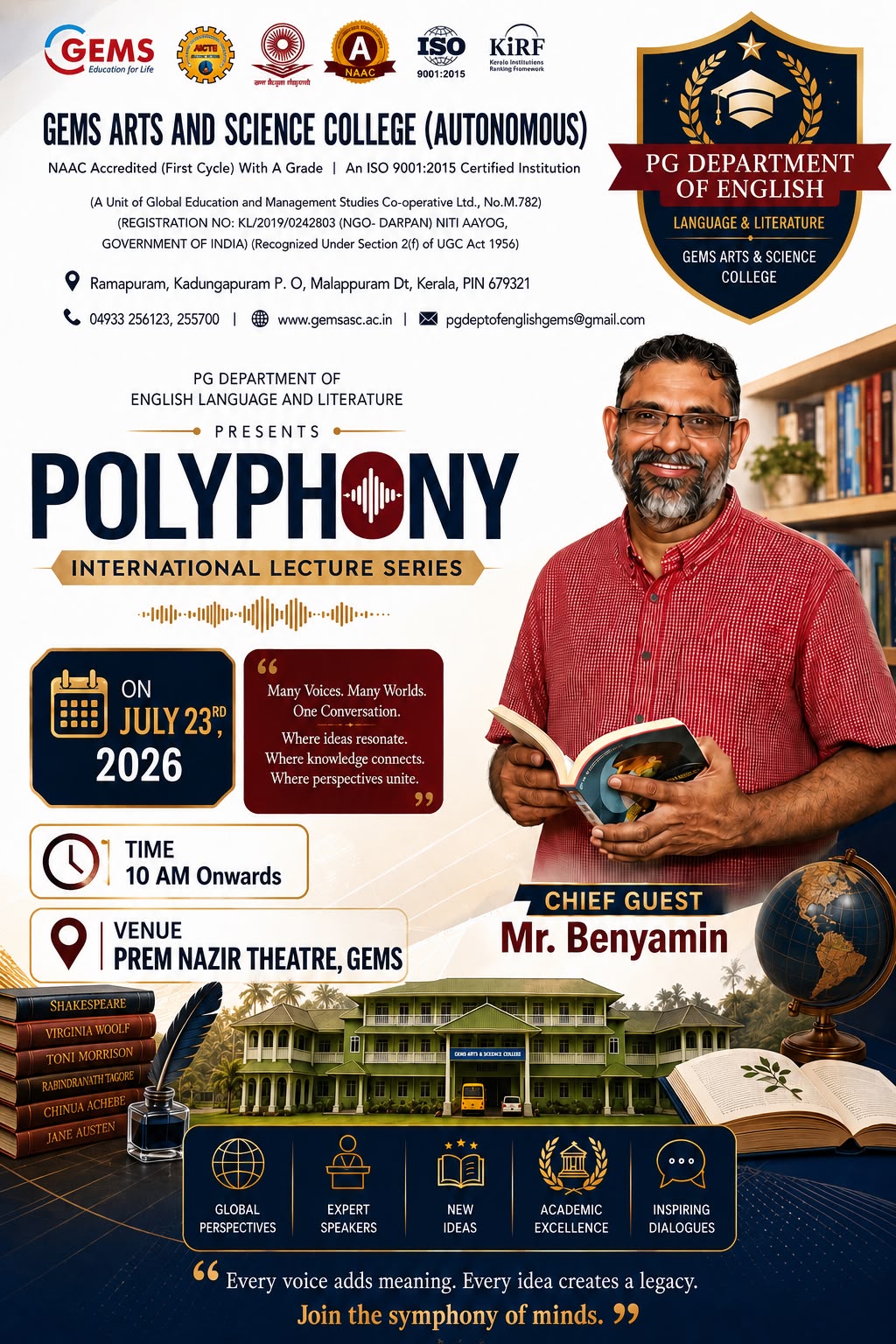 Polyphony: International Lecture Series